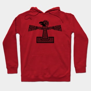 Aztec Eagle Design Hoodie